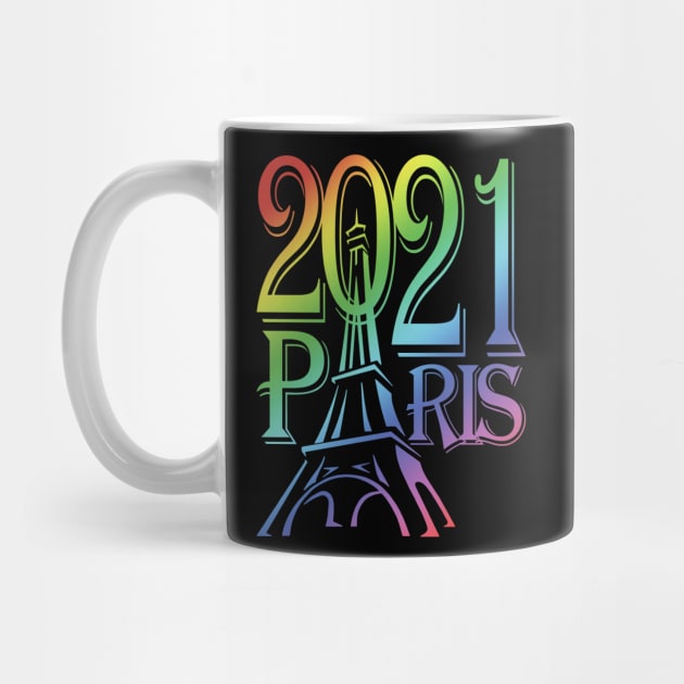 PARIS 2021. Eiffel Tower by Abrek Art